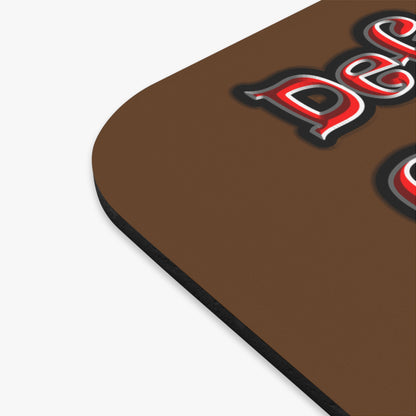 defy conquer reach - Mouse Pad (Rectangle) (brown)