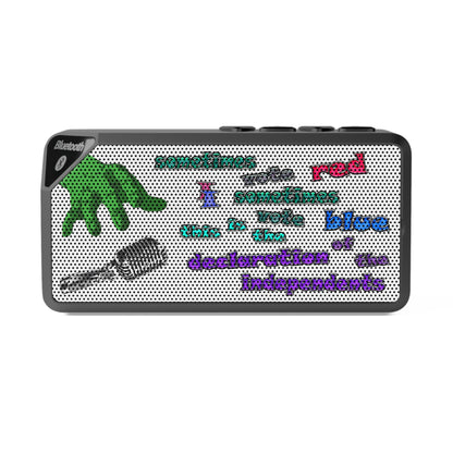 declaration of the independents - Jabba Bluetooth Speaker (white)