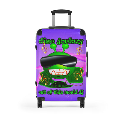 disc jockey - Suitcase (purple-pink wave)