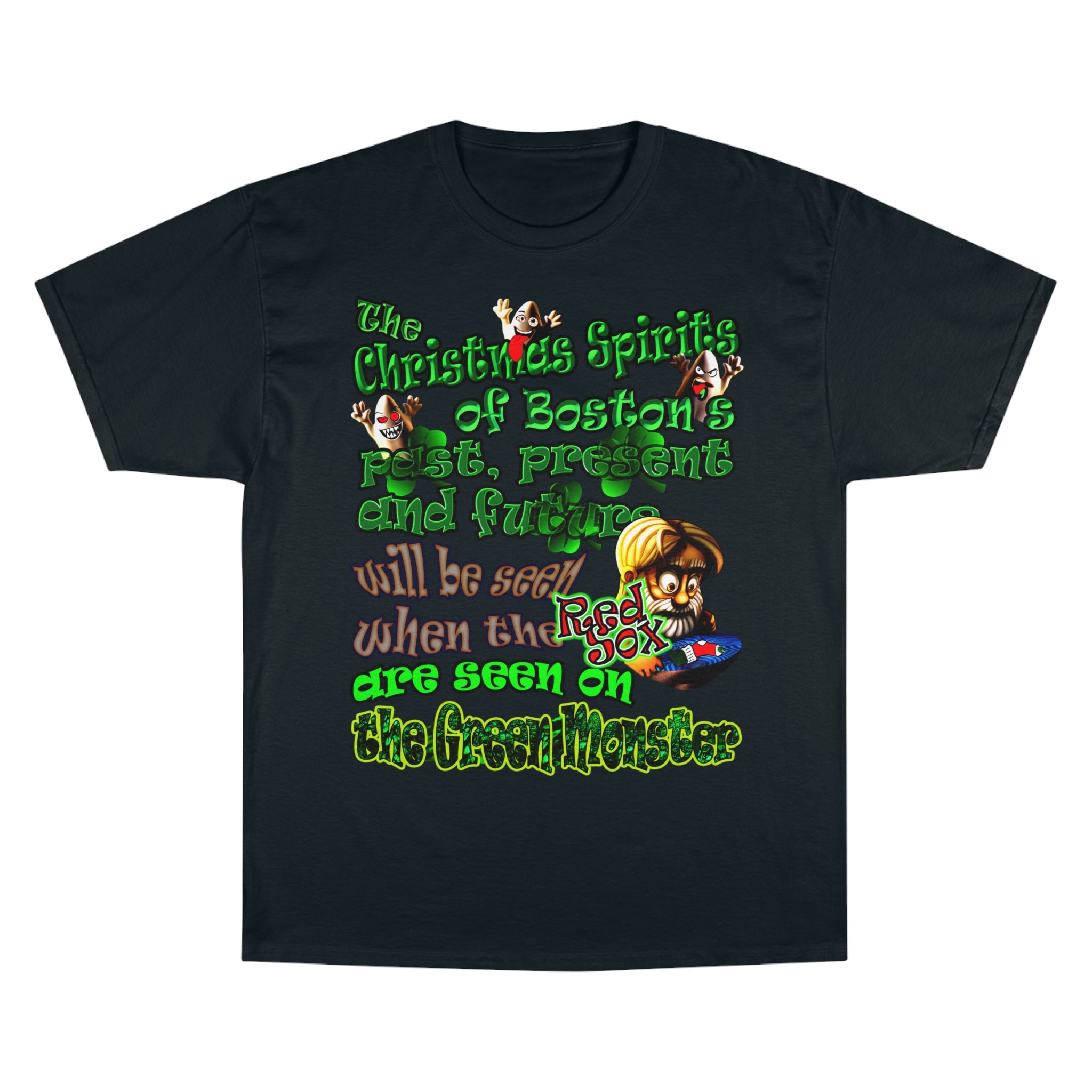christmas spirits of boston - Champion T-Shirt