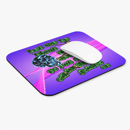 og - Mouse Pad (Rectangle) (purple-pink wave)