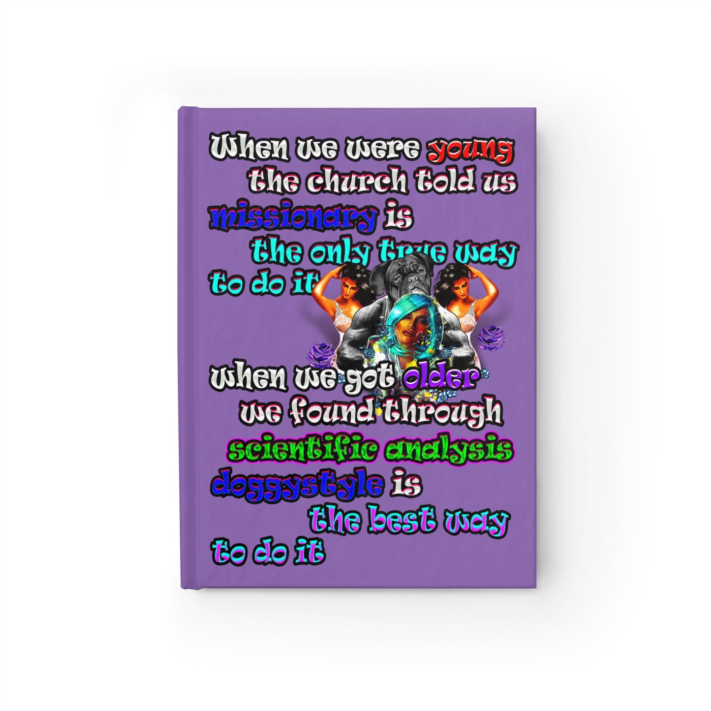 doggystyle - journal-lined (light purple)