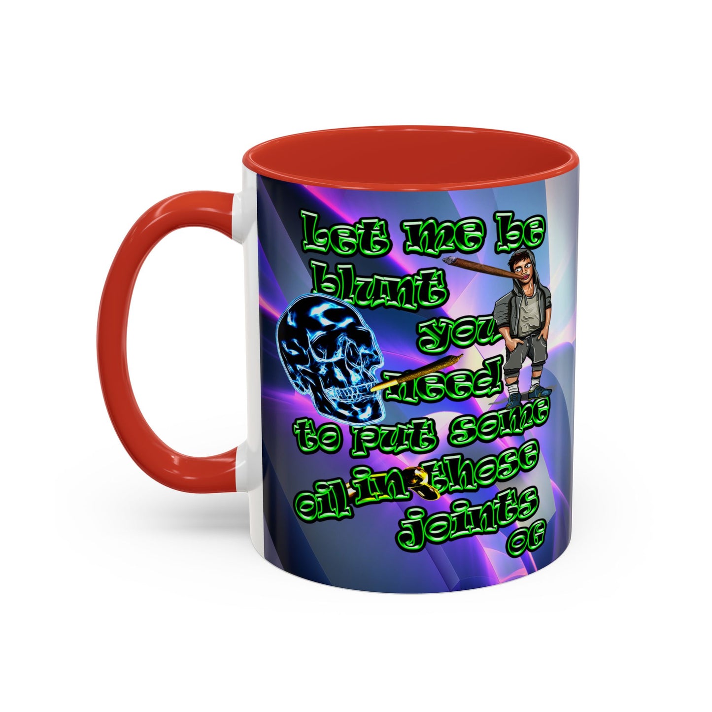 og - Accent Mug (grey-pink wave)