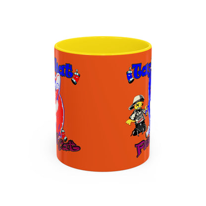 tag that - Accent Mug (orange)