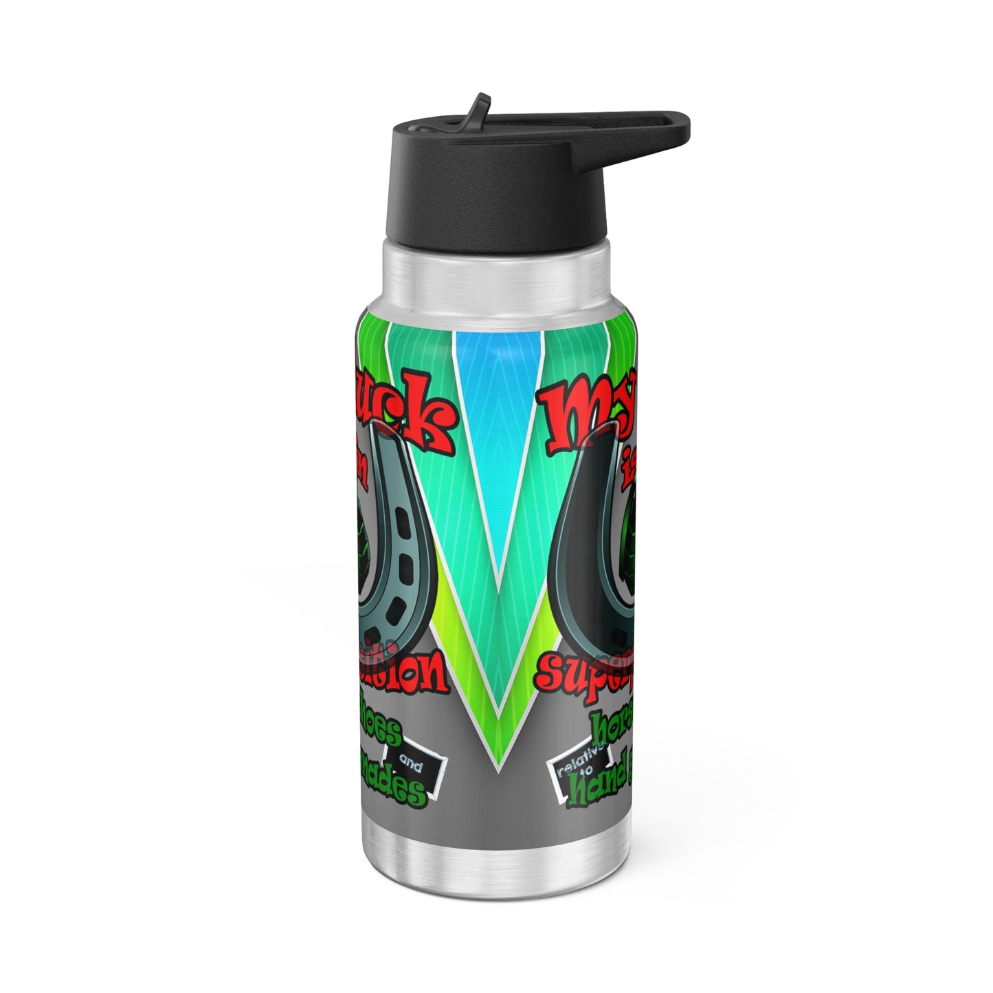 my luck - Gator Tumbler, 32oz  (rainbow split)