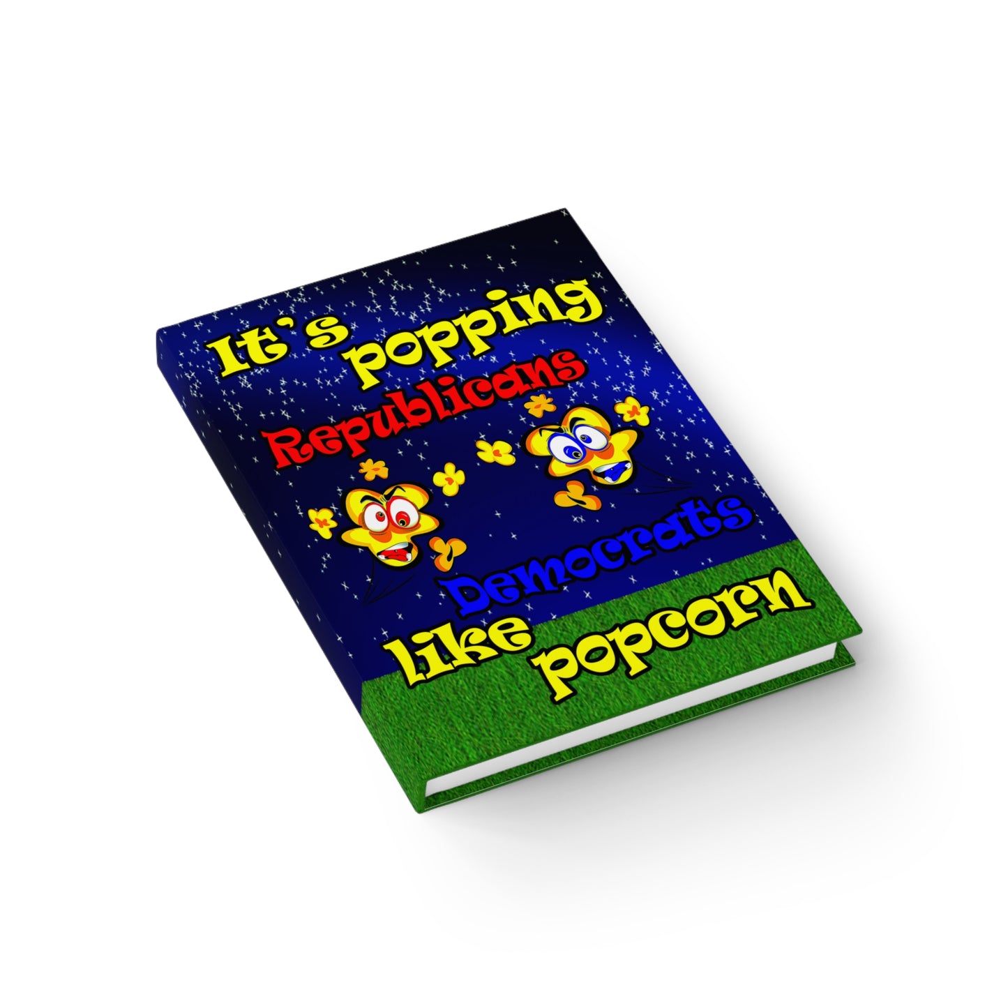 popping like popcorn - journal-blank ('snoops' background)