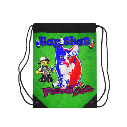 tag that - Drawstring Bag (green turf)