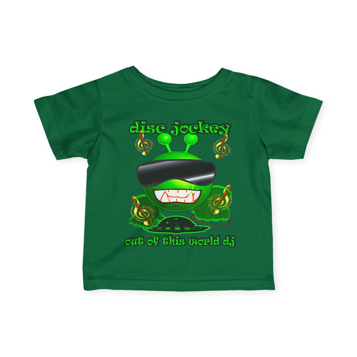 disc jockey - Infant Fine Jersey Tee