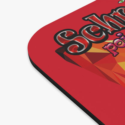 schrodinger's cat - Mouse Pad (Rectangle) (dark red)