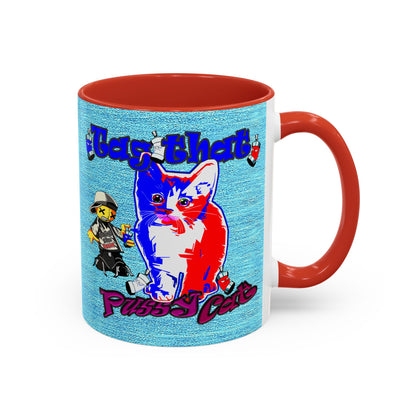 tag that - Accent Mug (faded blue)