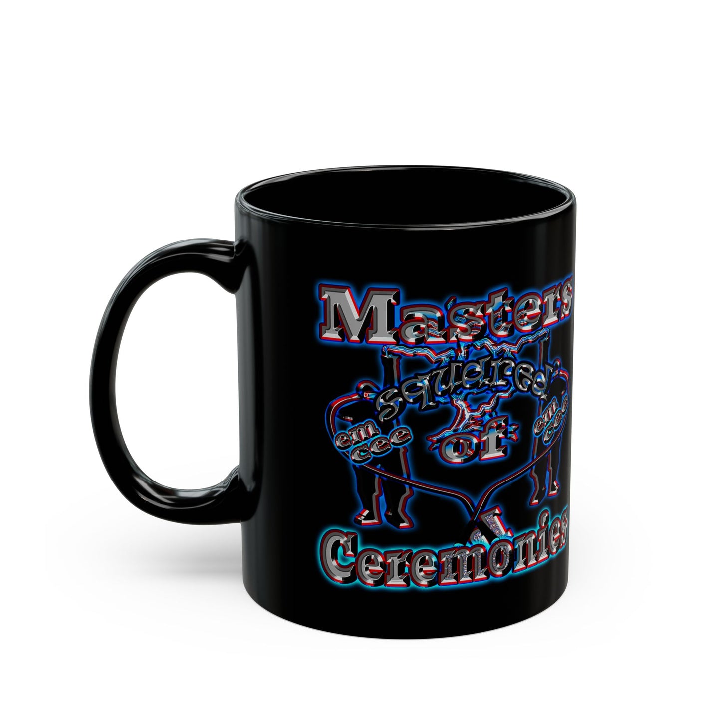 em cee squared - Black Mug (black)