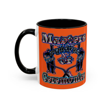 em cee squared - Accent Mug (orange)