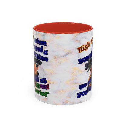 high noon - Accent Mug (white marble)