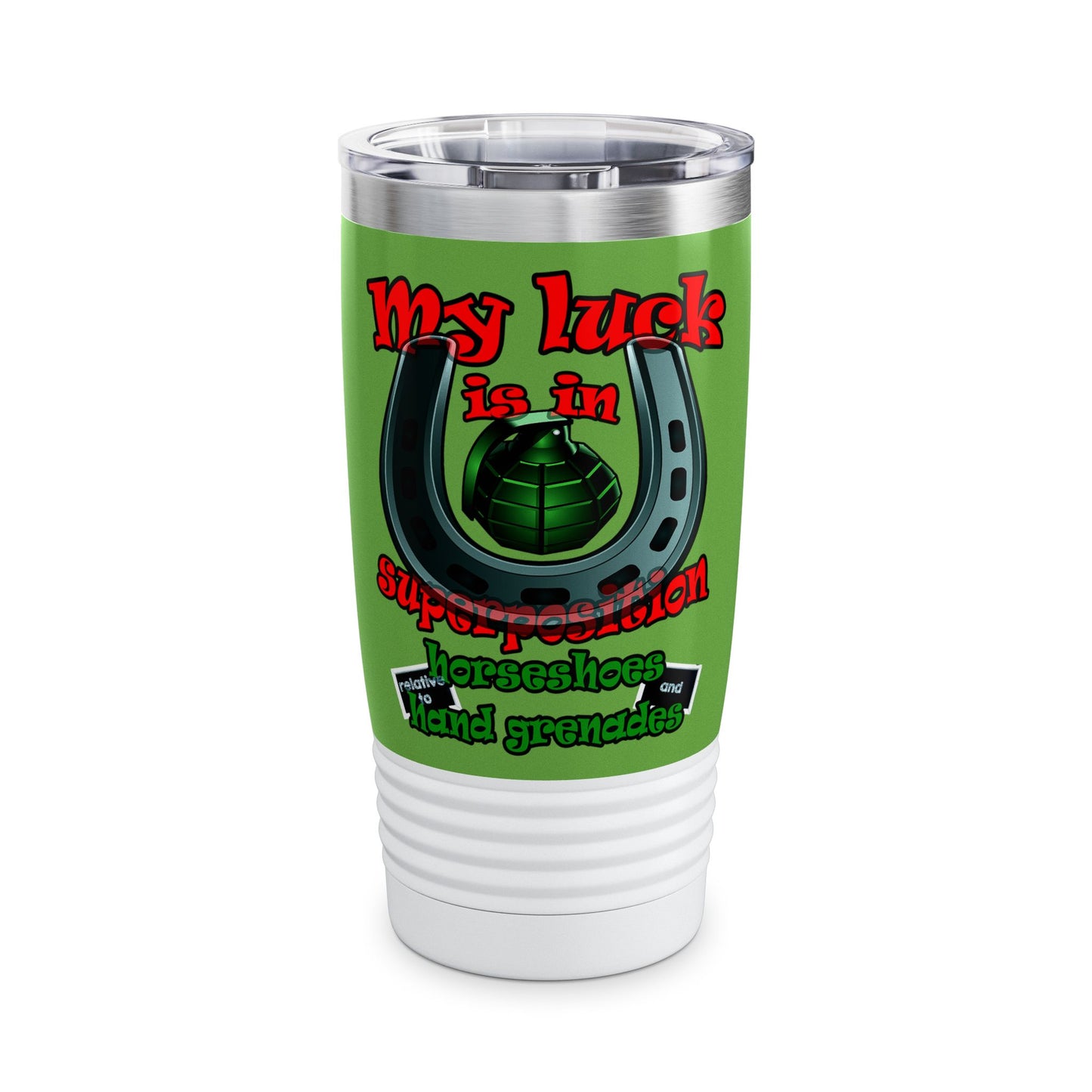 my luck - Ringneck Tumbler, 20oz (green)
