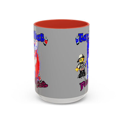 tag that - Accent Mug (light grey)
