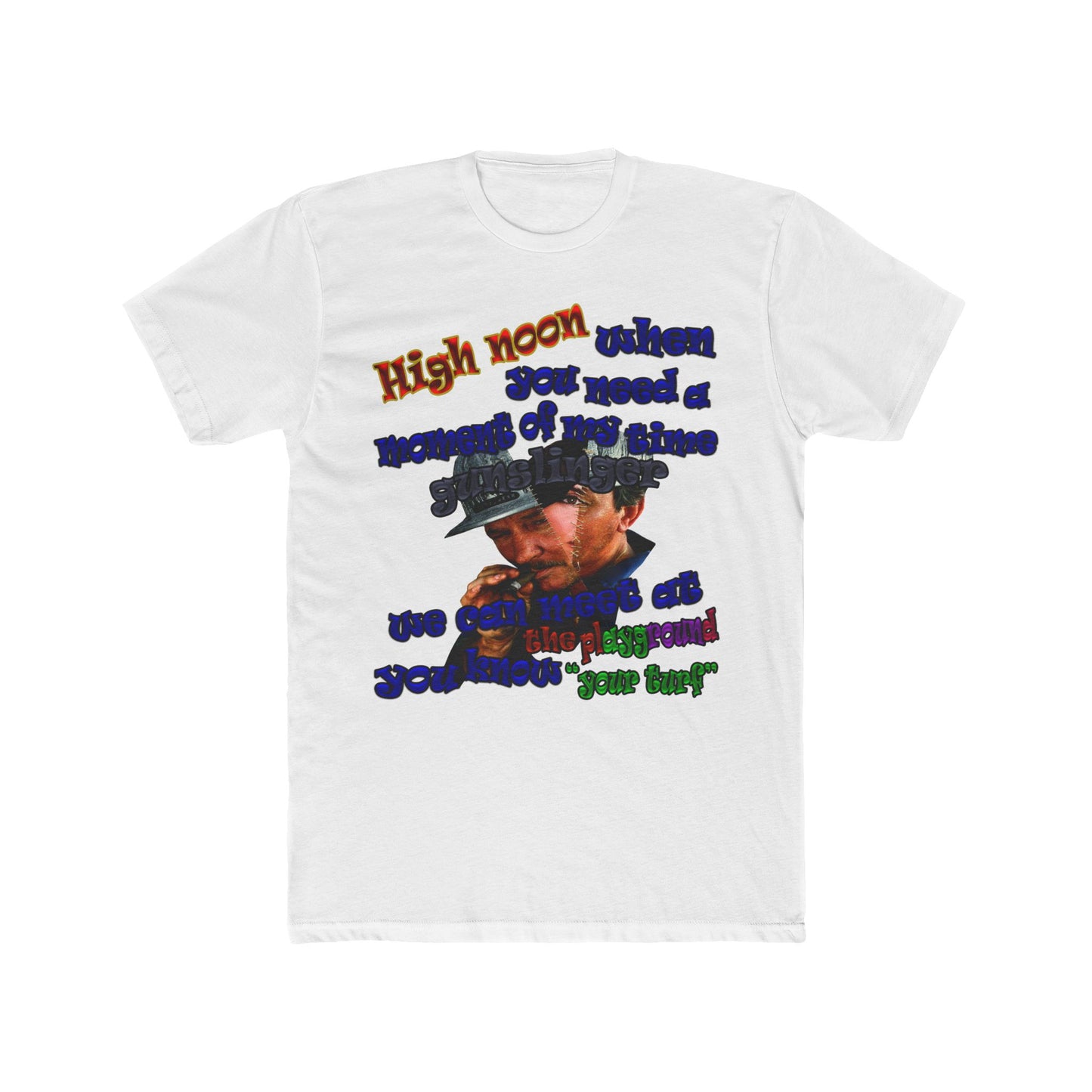 high noon - Men's Cotton Crew Tee