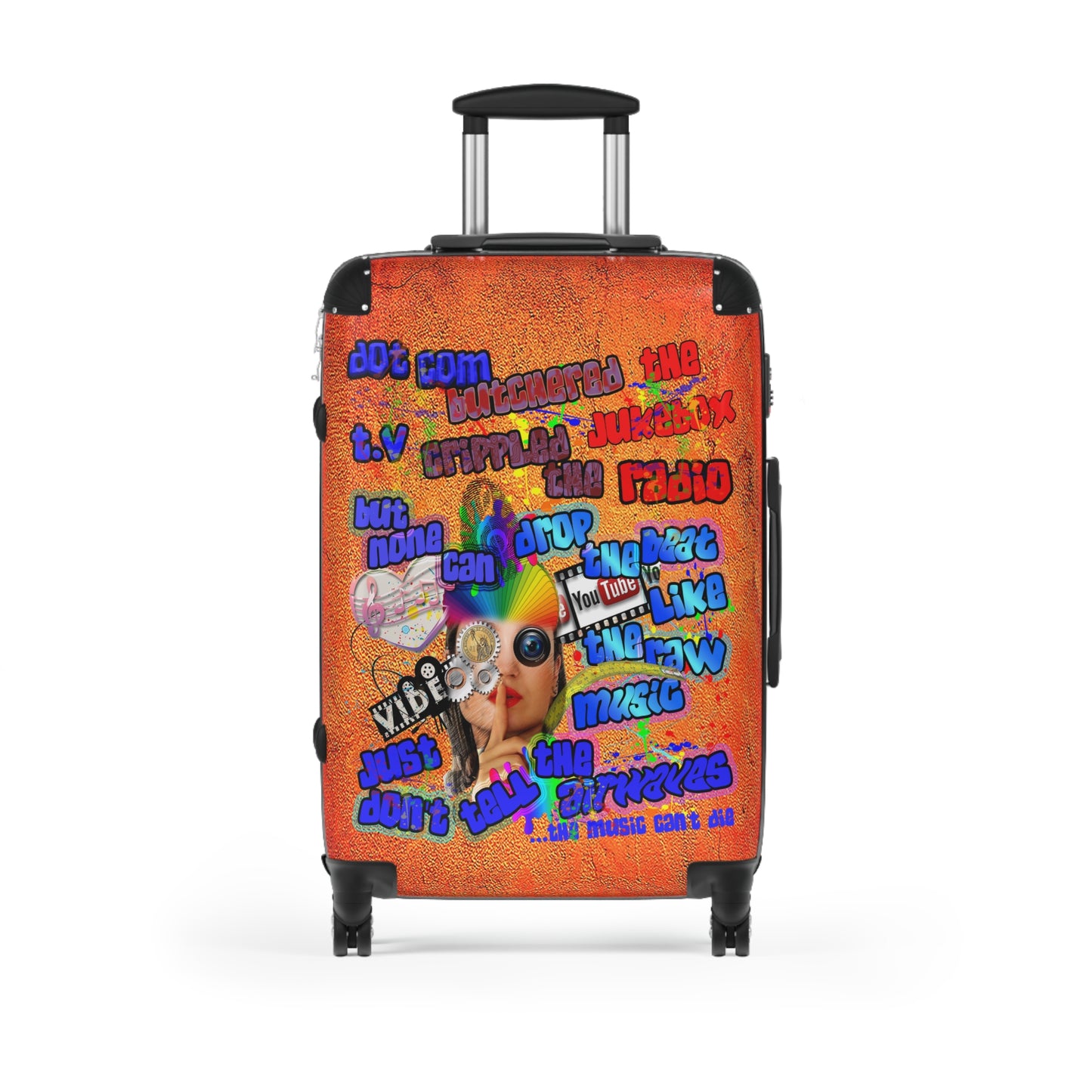 drop the beat - Suitcase (burnt orange)