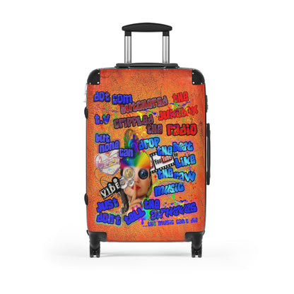 drop the beat - Suitcase (burnt orange)