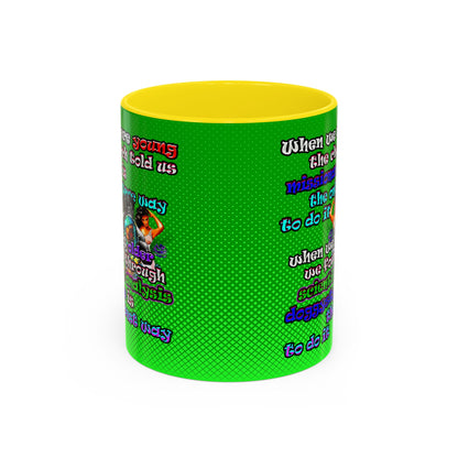 doggystyle - Accent Mug (logo green)