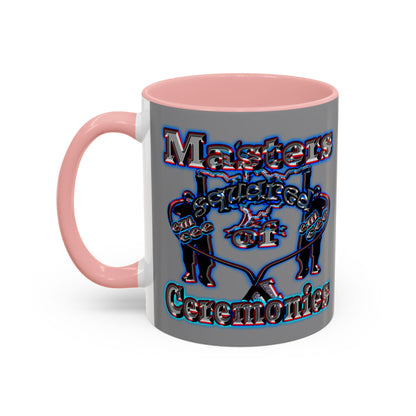 em cee squared - Accent Mug (grey)