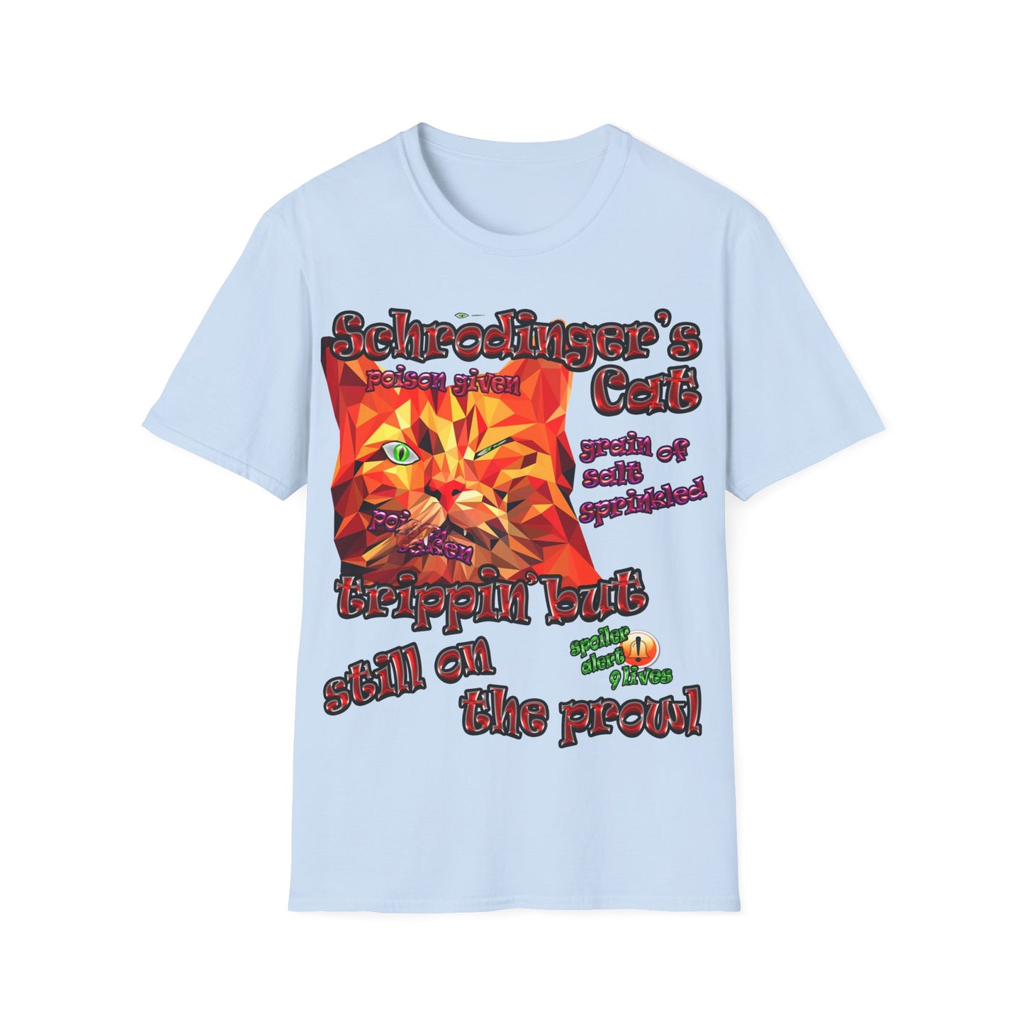 schrodinger's cat - Unisex Softstyle T-Shirt