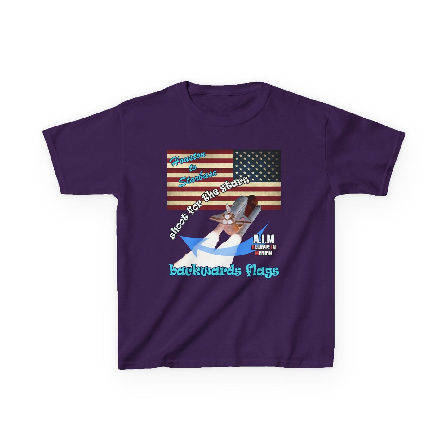 shoot for the stars - Kids Heavy Cotton™ Tee