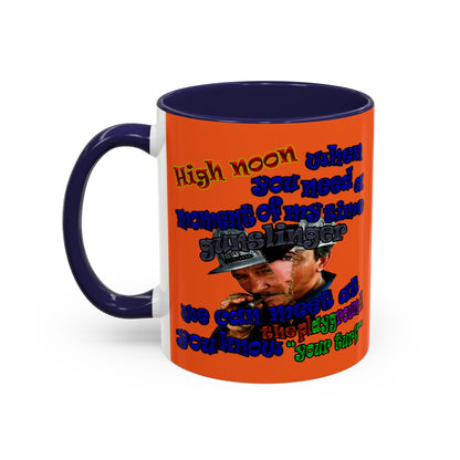 high noon - Accent Mug (orange)