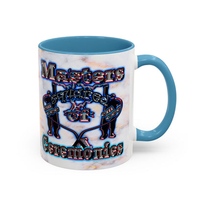 em cee squared - Accent Mug (white marble)