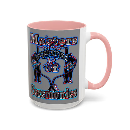 em cee squared - Accent Mug (grey)