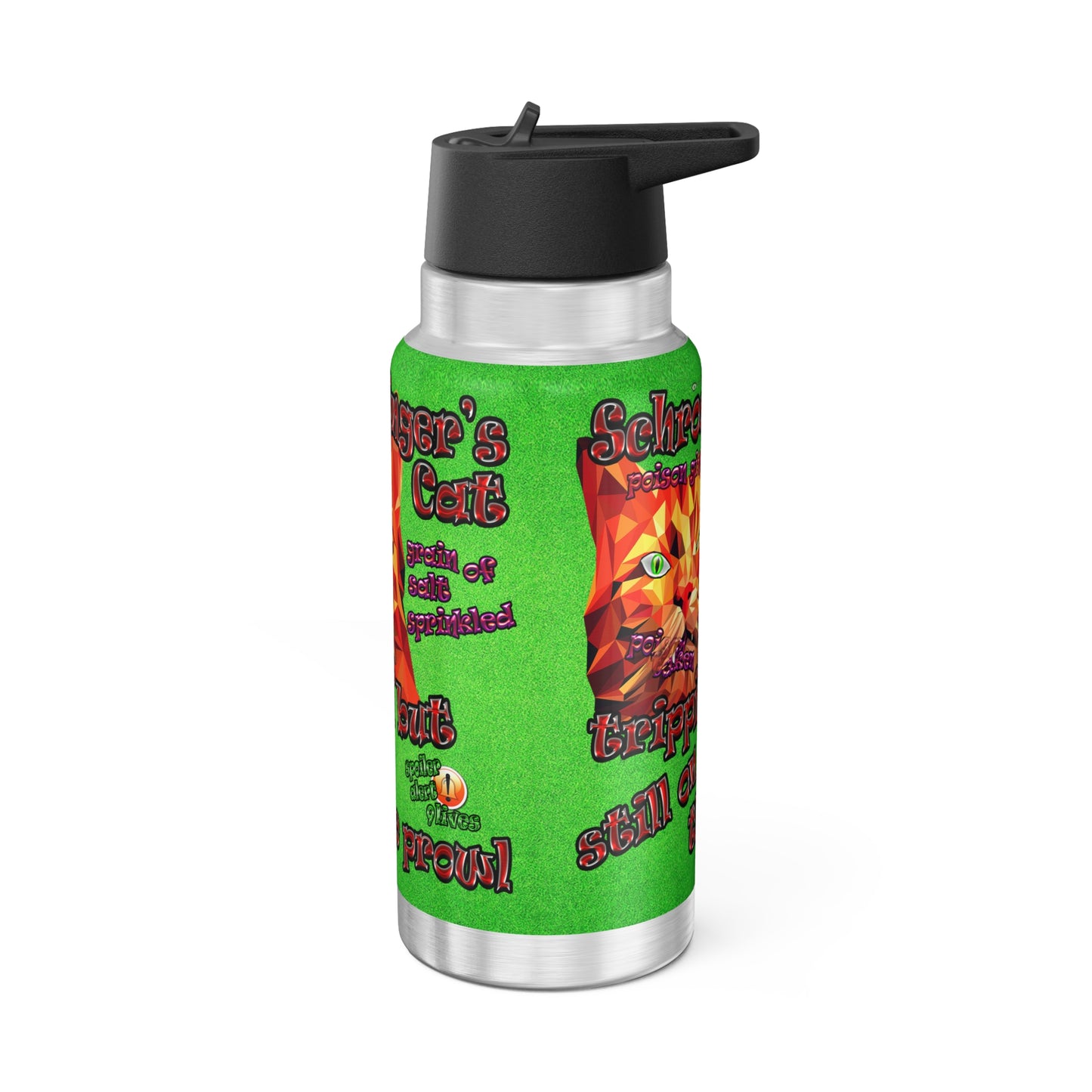 schrodinger's cat - Gator Tumbler, 32oz  (green turf)