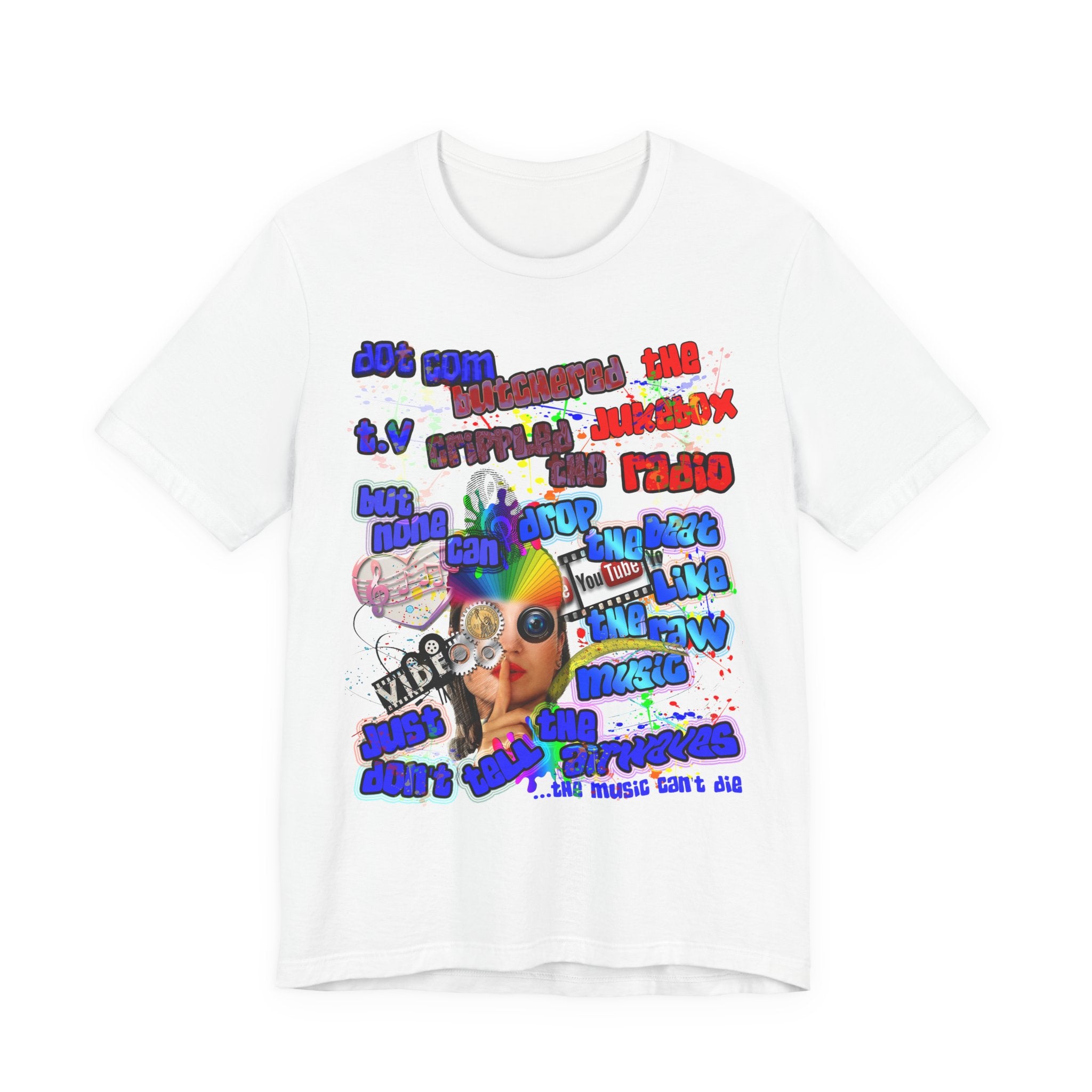 drop the beat - Unisex Jersey Short Sleeve Tee