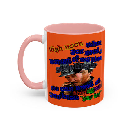 high noon - Accent Mug (orange)