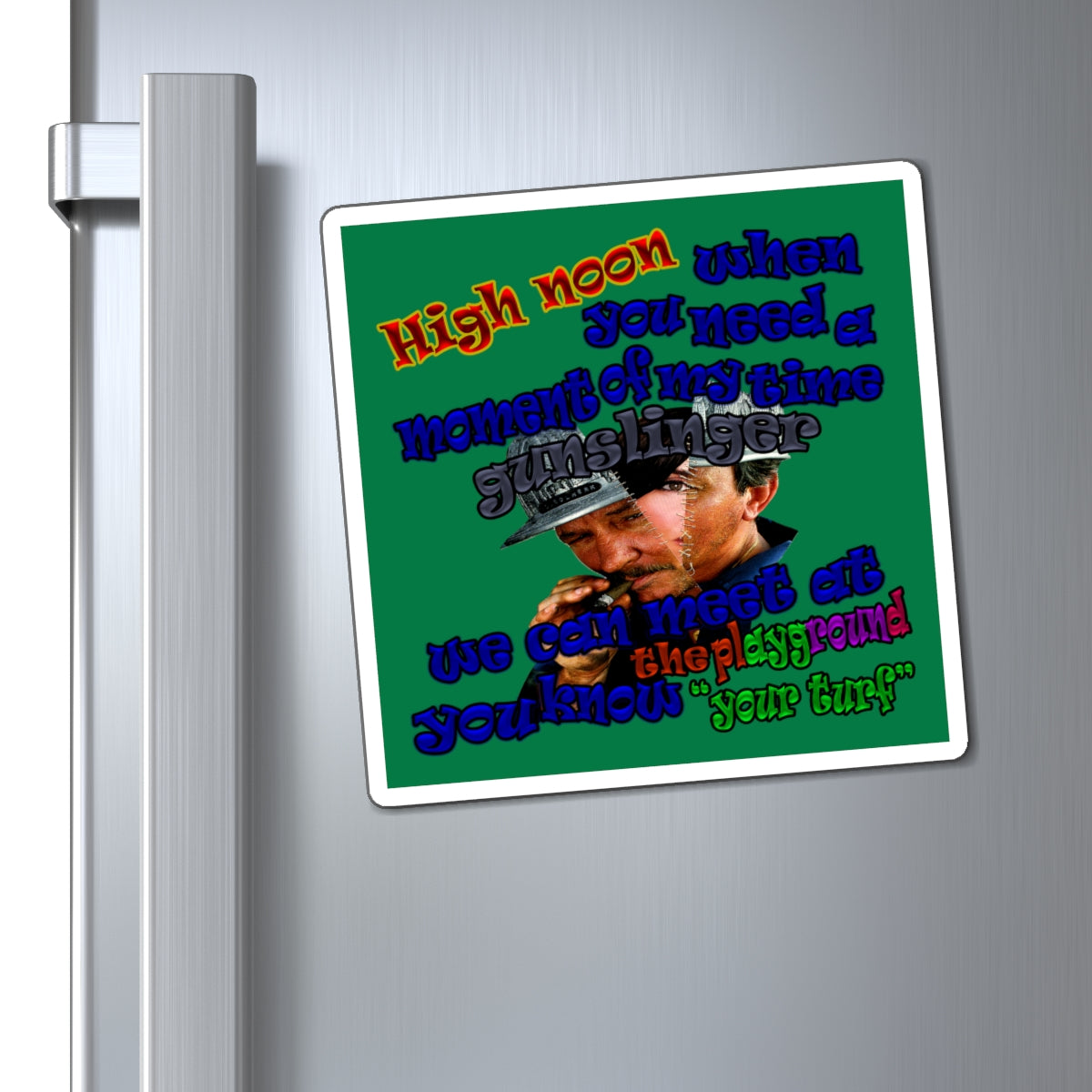 high noon - Magnets - (dark green)