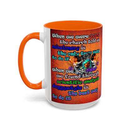 doggystyle - Accent Mug (burnt orange)