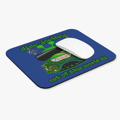 disc jockey - Mouse Pad (Rectangle) (dark blue)