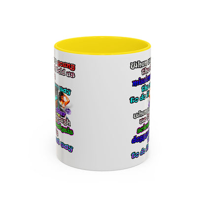 doggystyle - Accent Mug (white)