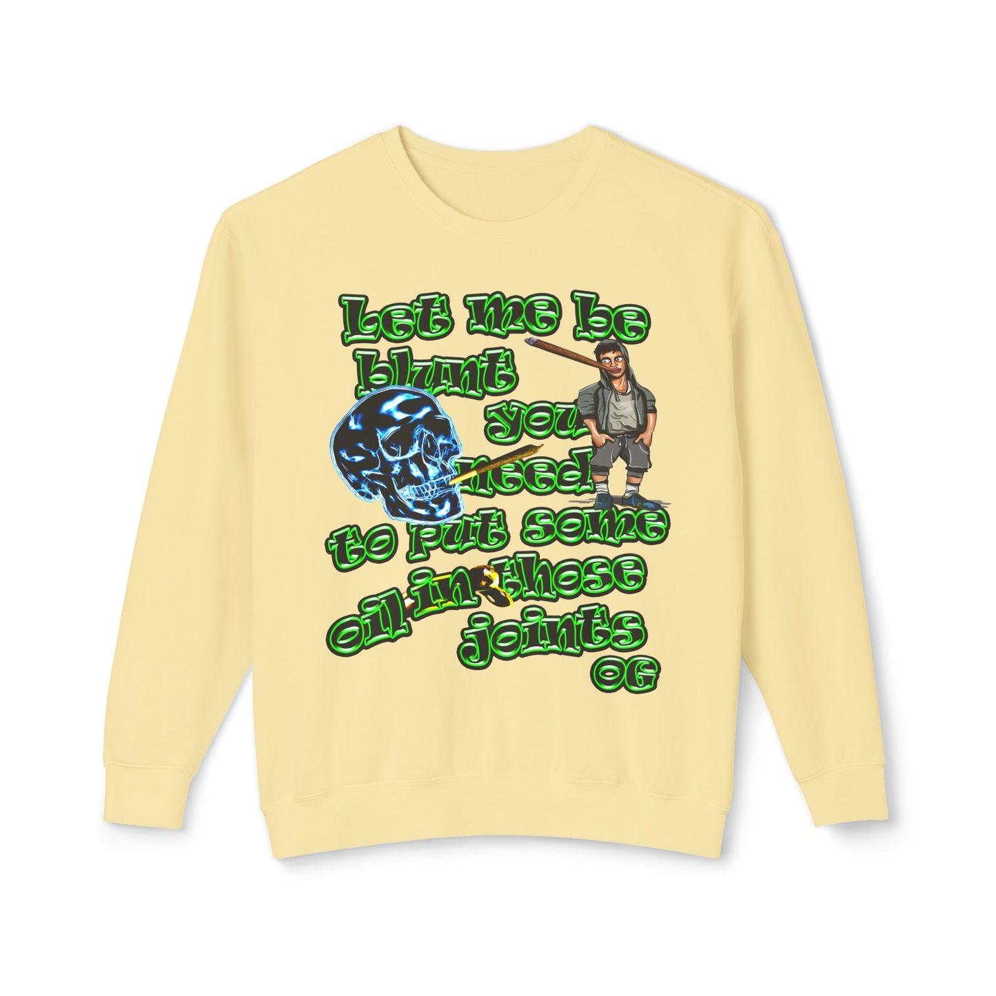 og - Unisex Lightweight Crewneck Sweatshirt