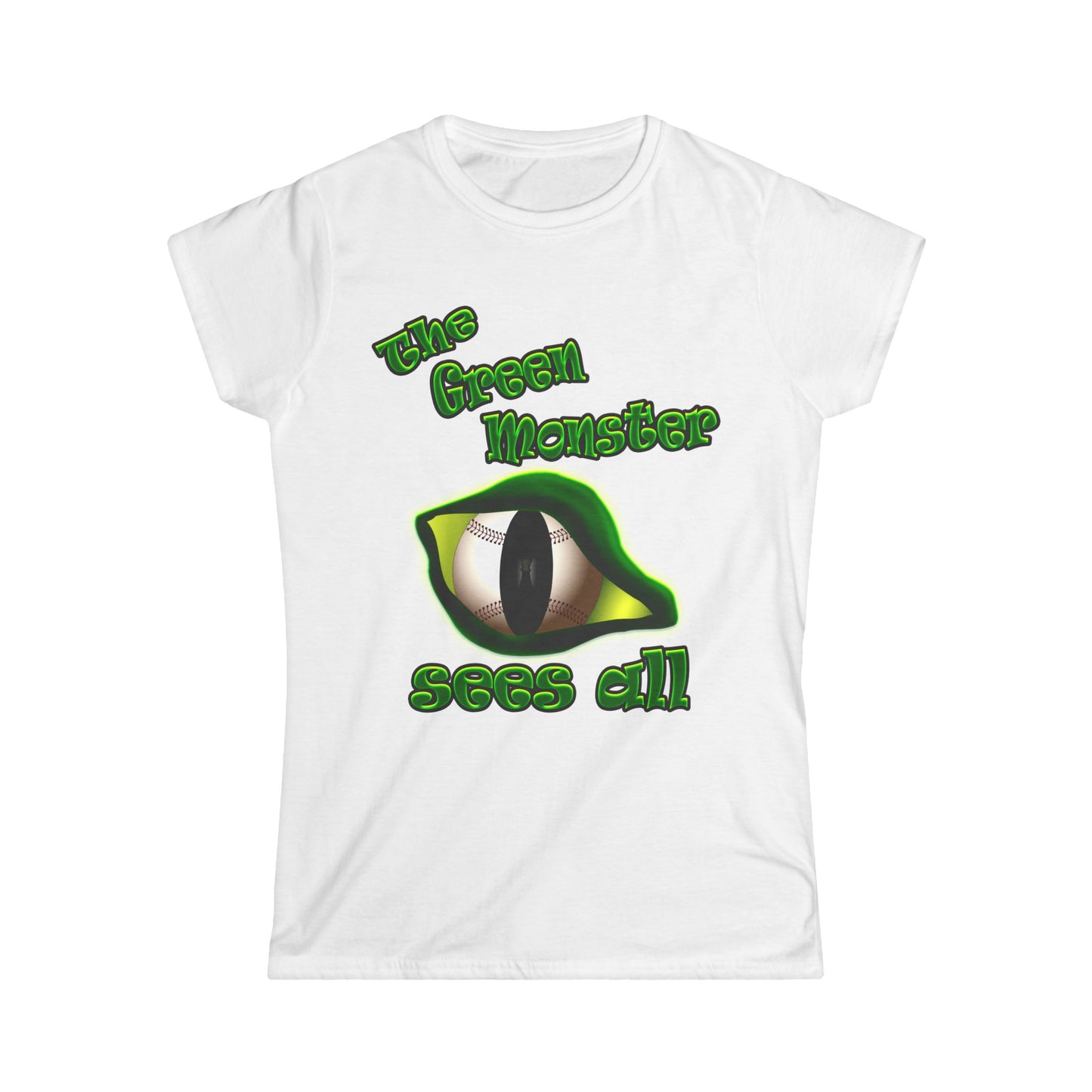 green monster - Women's Softstyle Tee