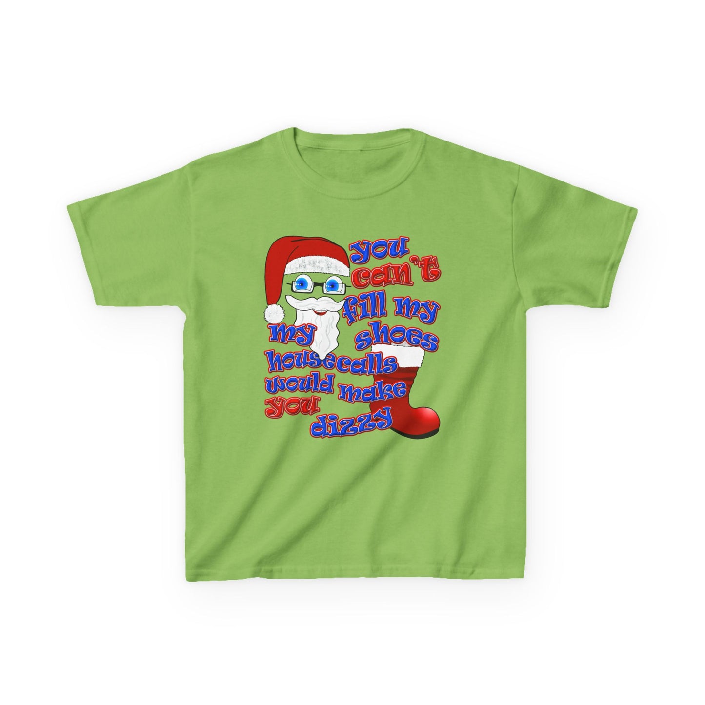santa's shoes - Kids Heavy Cotton™ Tee