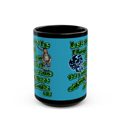 og - Black Mug (turquoise)