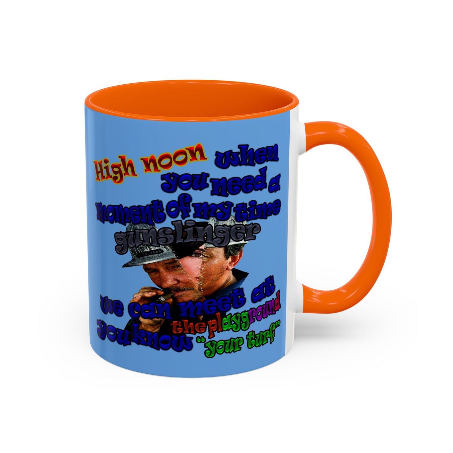 high noon - Accent Mug (light blue)