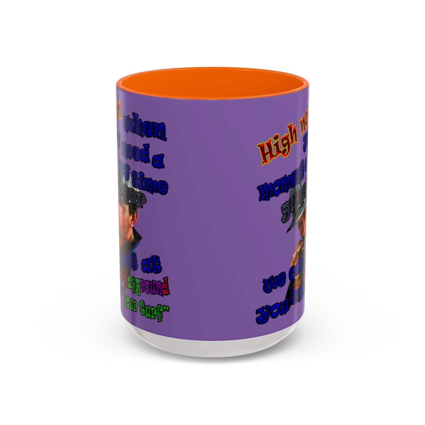 high noon - Accent Mug (light purple)