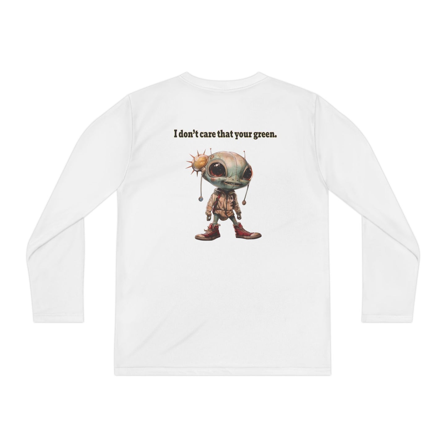 I don't care that your grey - Youth Long Sleeve Competitor Tee