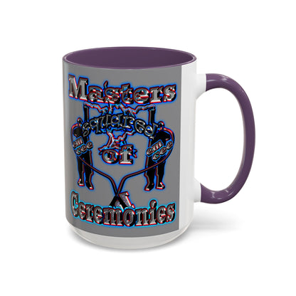 em cee squared - Accent Mug (grey)