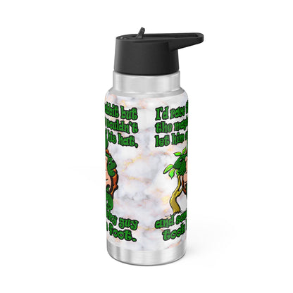 turtle race - Gator Tumbler, 32oz  (white marble)