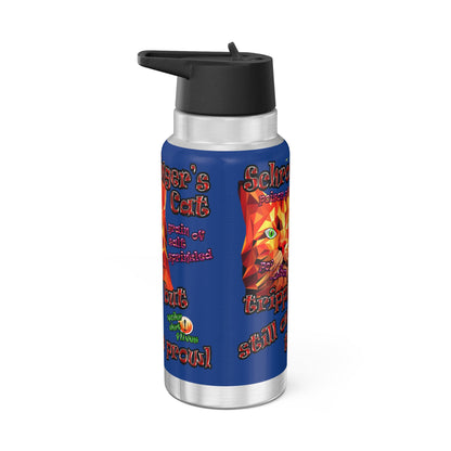 schrodinger's cat - Gator Tumbler, 32oz (dark blue)