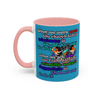 doggystyle - Accent Mug (turquoise)