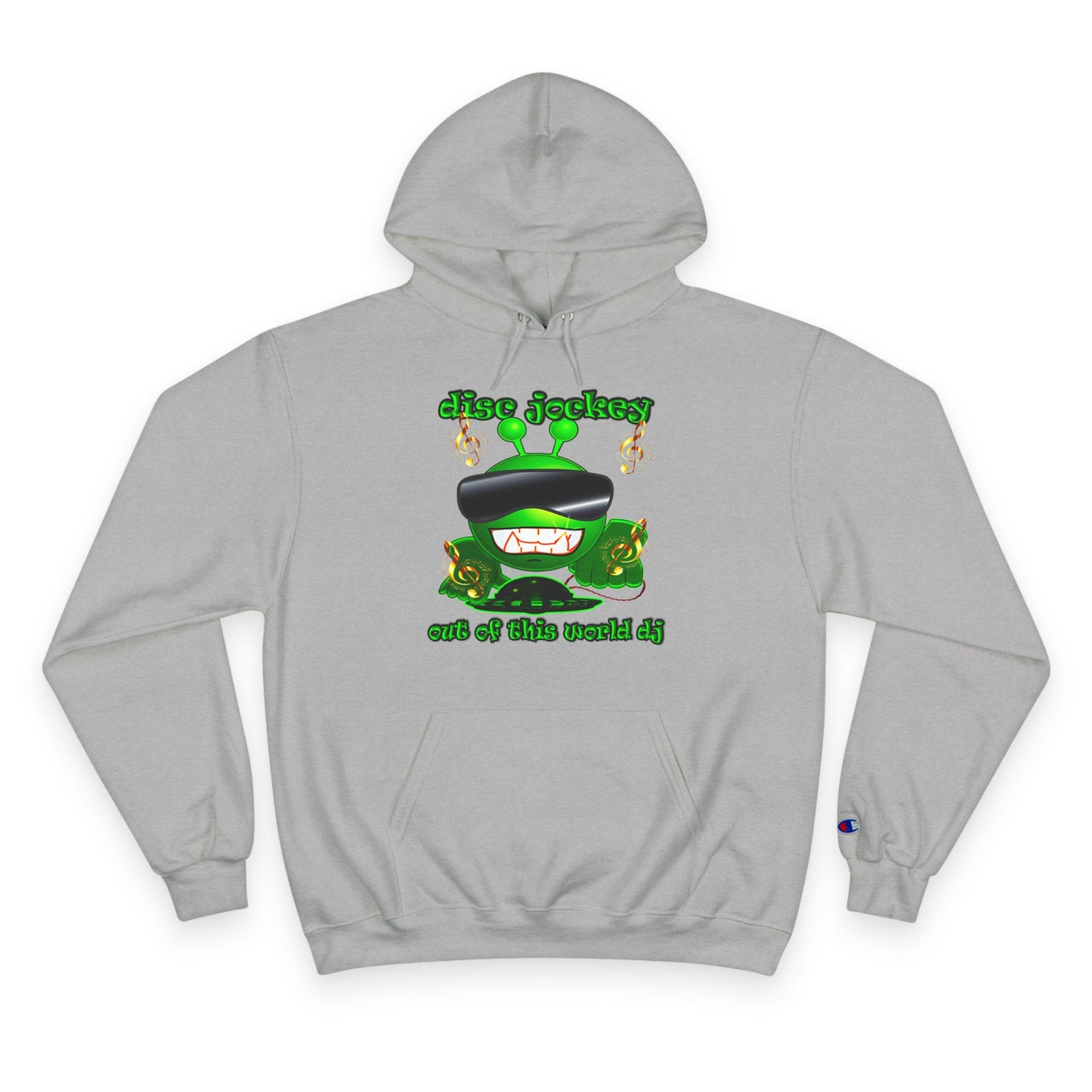 disc jockey - Champion Hoodie