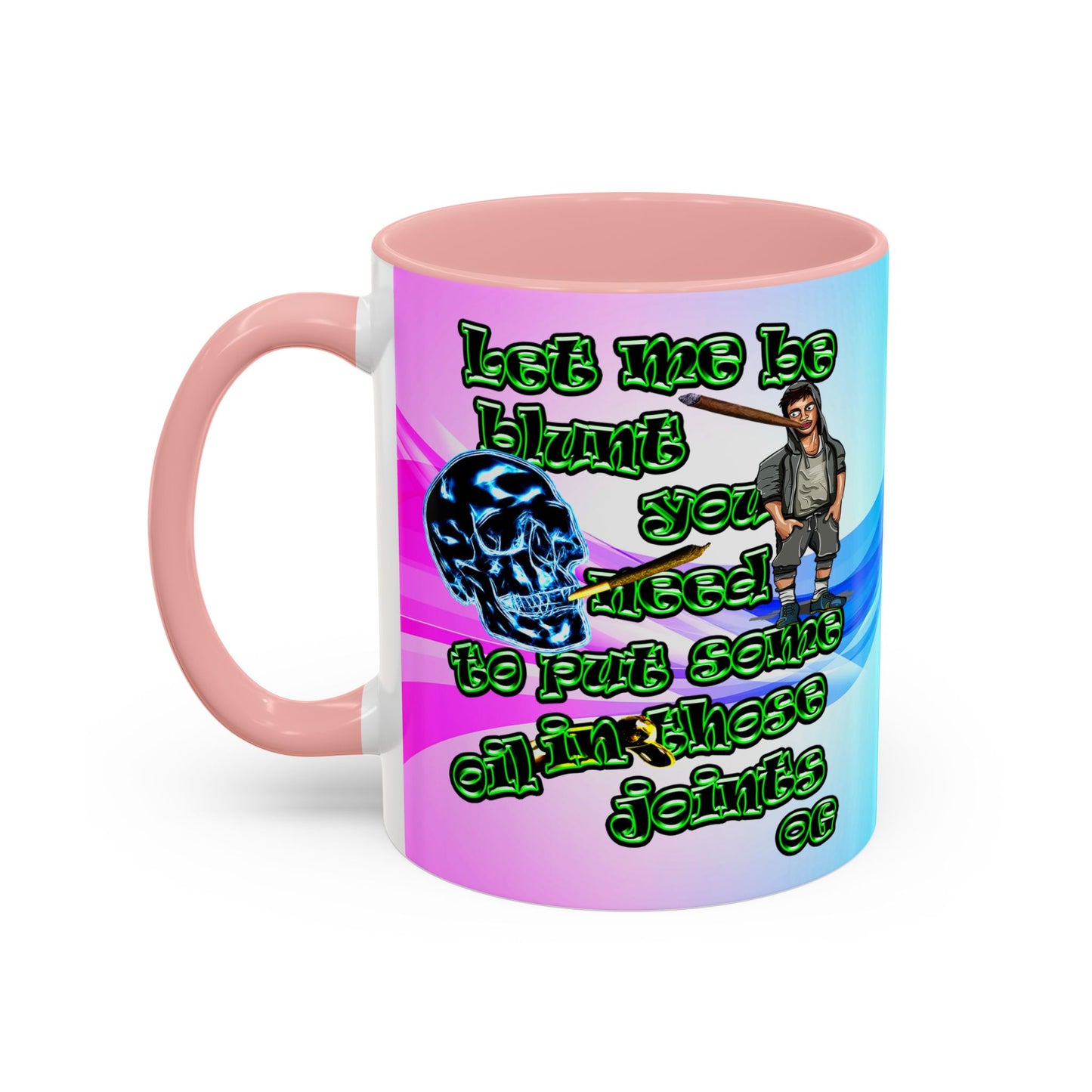 og - Accent Mug (light blue-pink wave)