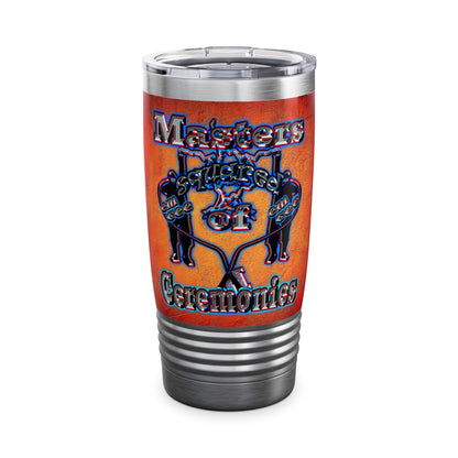 em cee squared - Ringneck Tumbler, 20oz (burnt orange)